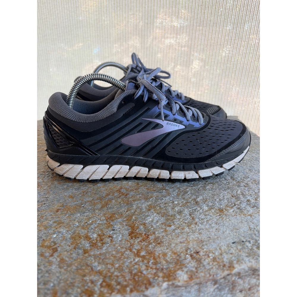 Brooks Ariel 18 Womens Running Shoes Gray Purple 1202711B039 Size 9.5